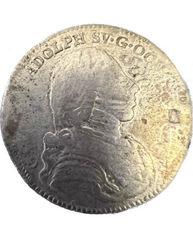 Gustav IV Adolf 1/6 riksdaler 1804
