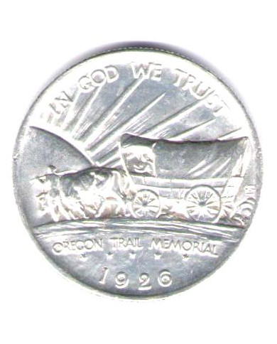Oregon Trail Memorial Halv Dollar 1926
