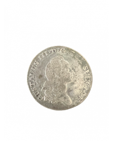 Gustav III 1/6rdr (16 öre sm) 1788