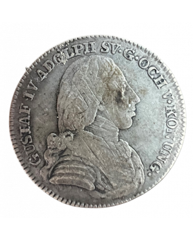 Gustav IV Adolf 1/6 rdr 1804