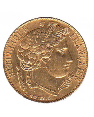 Fransk 20 Franc Ceres