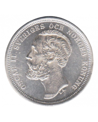 Oscar II 1 kr 1883