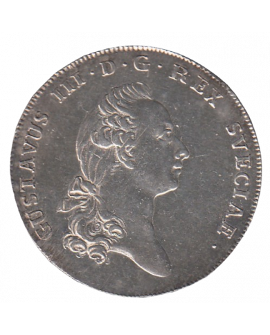 Gustav III 2/3 riksdaler 1779