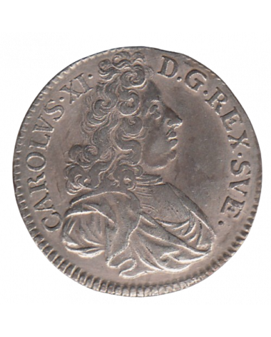 Karl XI 2 mark 1693