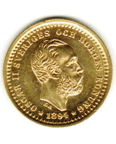 Oscar II 5 kr guld 1894