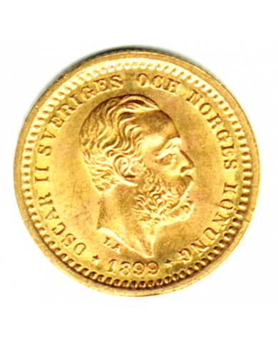 Oscar II 5 kr guld 1899